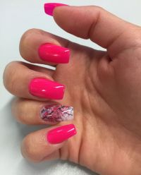Fullcover Neon Pink mit Kirschbaumblüten-Wrap Frühling- & Sommer