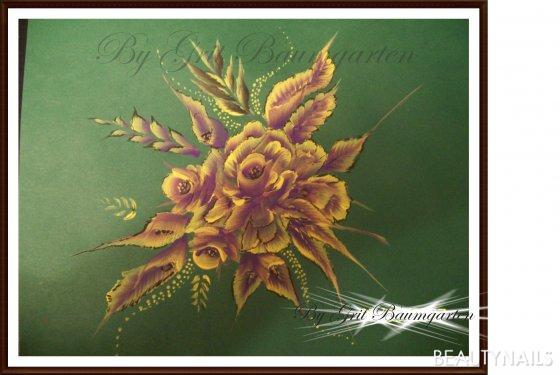Blume Acrylfarben Gegenstände - Acrylmalfarbe   Nailart