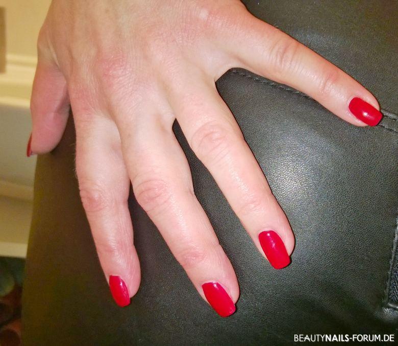 orange rote Fingernägel auf Lackhose Gelnägel - Wie gefallen euch die Nägel? Nailart