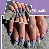 French lilac Nageldesign