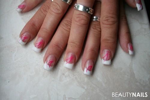 French mit Neon Pink