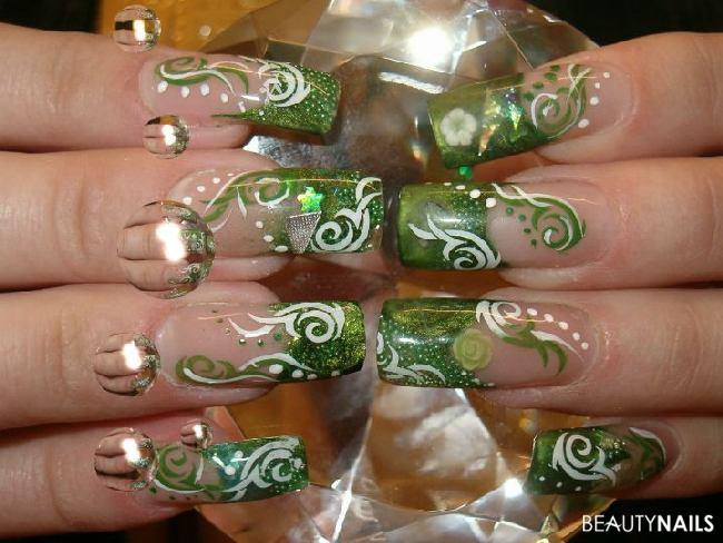 Green things Nageldesign - hier ist alles drin   Nailart