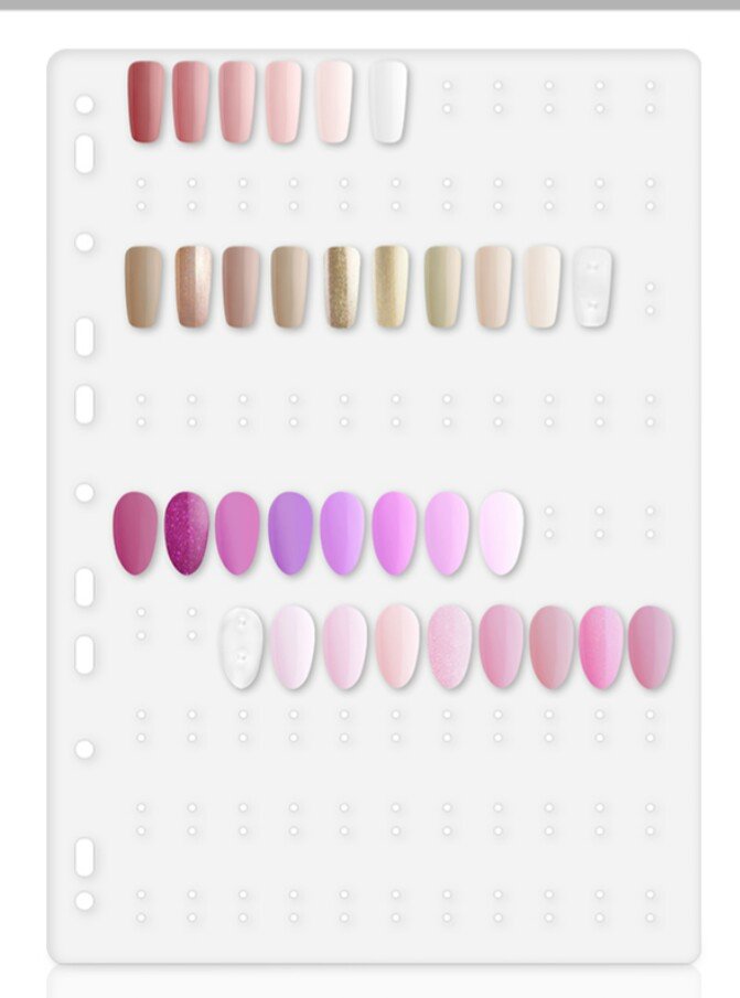 Farb & Muster Display Wie präsentiert Ihr Eure Farbgele der Kundin? in Nagelstudio Zubehör