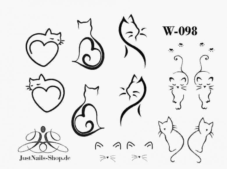 Cats Verlosung - Online-Shop Sticker Nageltattoos Steinchen in Online-Shop