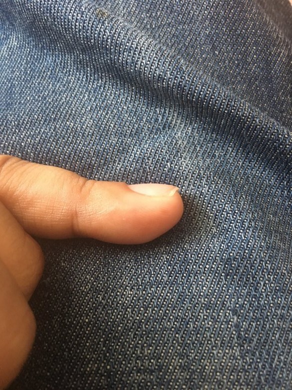 Kleiner Finger li Ovale Nägel auf Schablone aber wie? in Anfänger Nageldesign