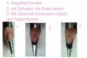 2 Anleitungen Gothic-Nails in Nageldesign