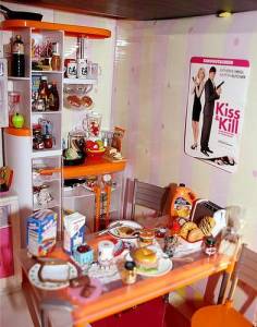 Küchen Diorama2 Meine Hobbies in Basteln