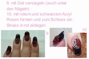 5 Anleitungen Gothic-Nails in Nageldesign