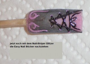 Bild8 Anleitungen Gothic-Nails in Nageldesign