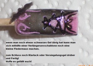 Bild9 Anleitungen Gothic-Nails in Nageldesign