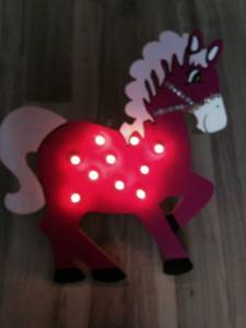 Pony im leuchtenden zustand Schlummerlichter in Basteln