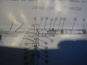 Die Nr. 9 Brauche Hilfe bei Airbrushpistolen Zusammenbau in Airbrush