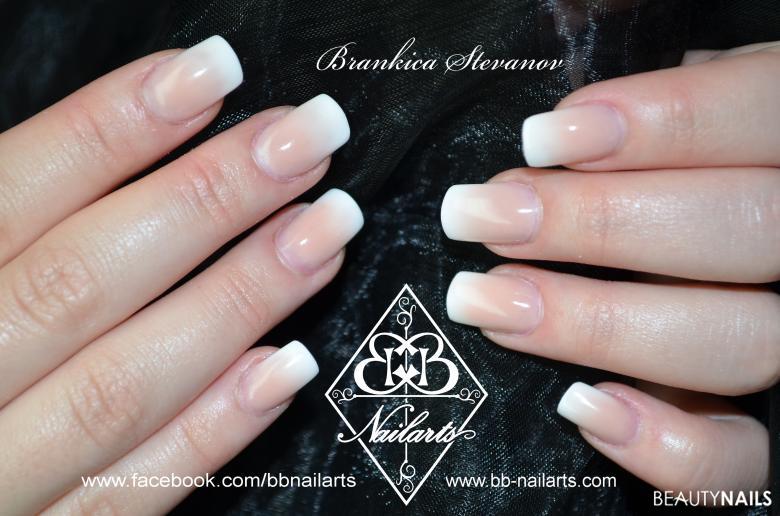 erste babyboomer Acrylnägel - mache erst seit einem monat acryl und dies mein erster babyboomer, Nailart