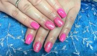 Pink Acryl Nails Acrylnägel