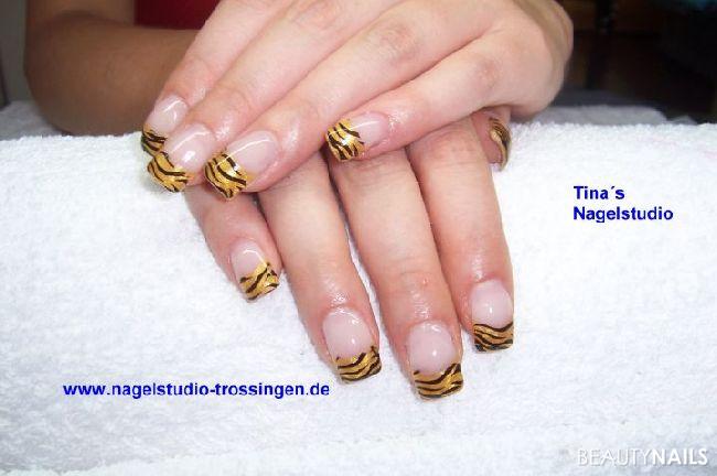 Weckt den Tiger in Dir Acrylnägel - Acryl Tailored, Catherine Farbe Nailart