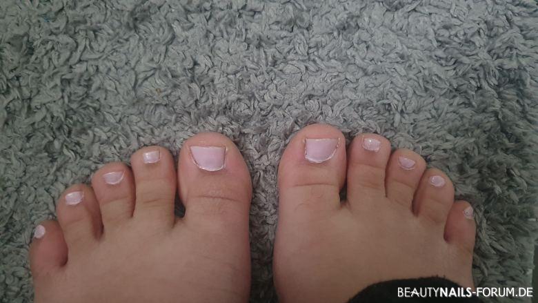 Rosa Fußnägel Füsse rosa - Meine Fußnägel. Nailart