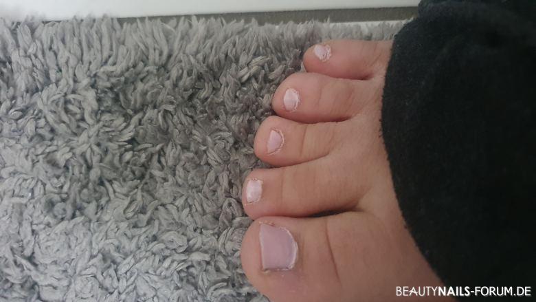 Rosa Fußnägel Füsse rosa - Meine Fußnägel. Nailart