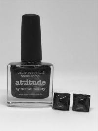 Attitude-Ohrringe Gegenstände