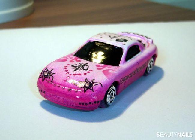 Pimp my Car Gegenstände - Spielzeug-Auto meines Sohnes. Komplett mit Airbrush grundiert Nailart
