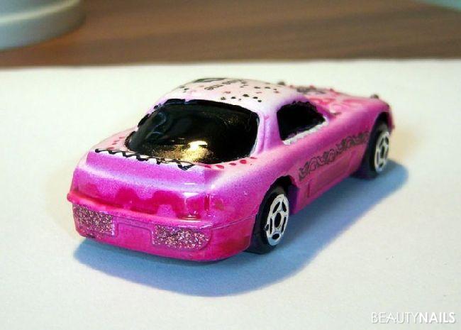 Pimp my Car Gegenstände - Spielzeug-Auto meines Sohnes. Komplett mit Airbrush grundiert Nailart