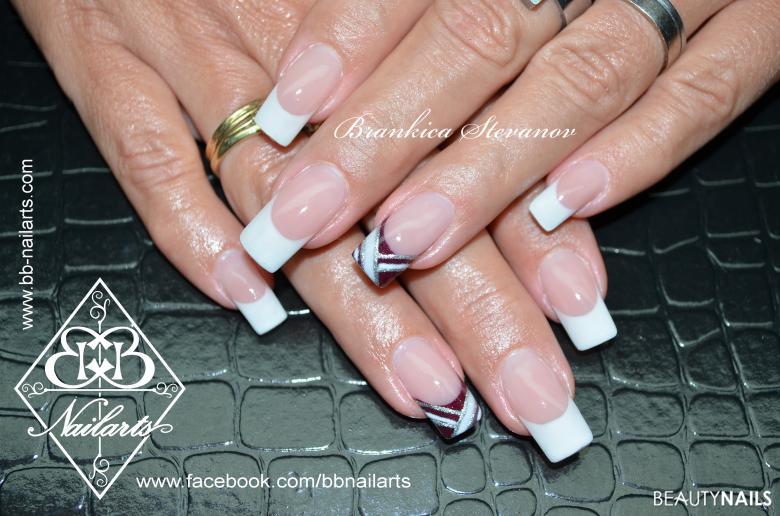 50 French Manicure Bilder Mit Nageldesign