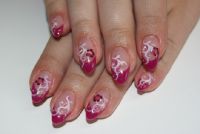 gleiche Nailart - andere Form Gelnägel