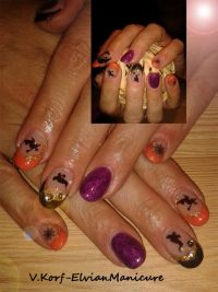 halloween kann kommen ^^ Gelnägel