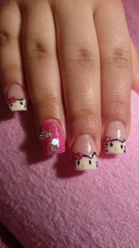 Hello Kitty Nail's Gelnägel
