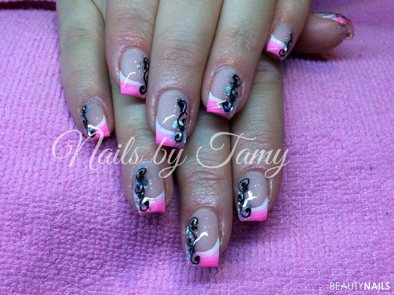 Inspiriert von Saida Gelnägel - Pink von Tailored Nails Nailart