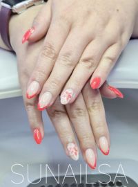 Knalliger Sommer Gelnägel