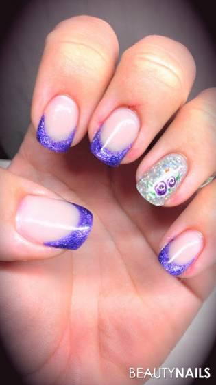 Lila French mit Water Decals