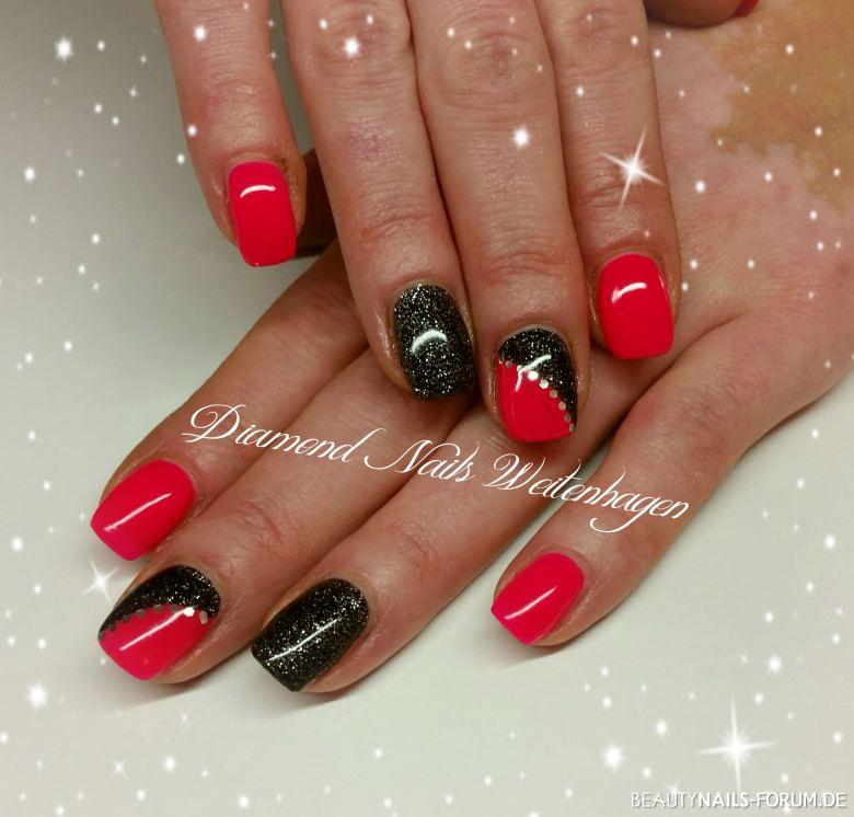 100+ Glitzer Nägel Bilder mit Nailart 2022