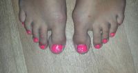 Neon Sommerfüße :) Gelnägel