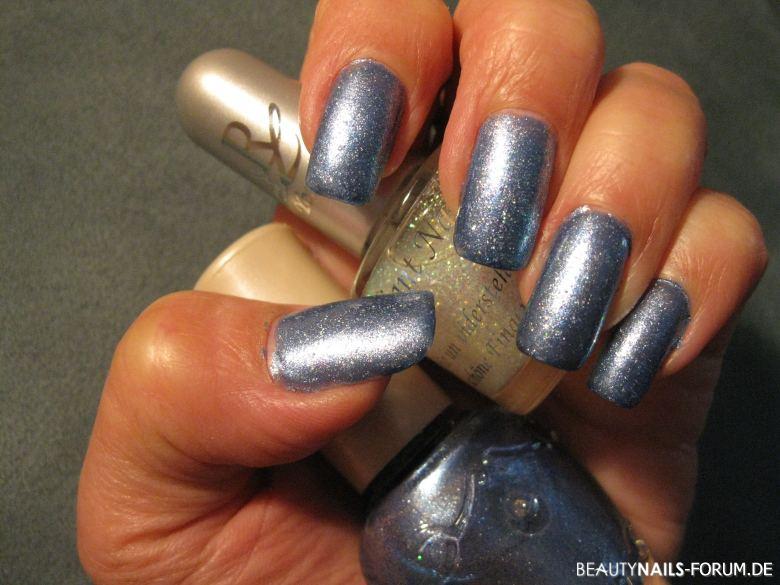 NNV Gel, helles Blau mit zartem Glitzer