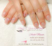 Nude Nails in Rose Nude Glimmer Gelnägel