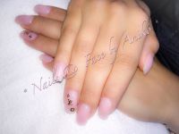 Nude Nails & Louis Vuitton Gelnägel