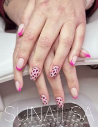 Pink Leopard Gelnägel