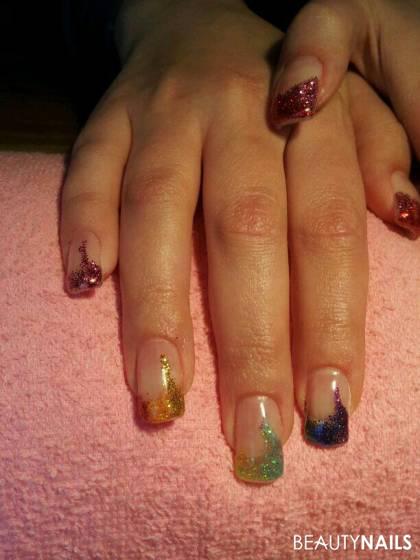 rainbowdrops Gelnägel - ... Nailart