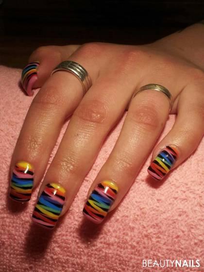 rainbowtiger Gelnägel - ... Nailart