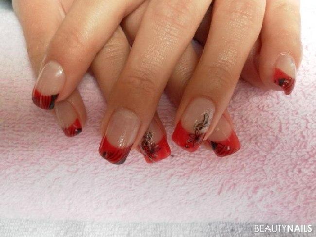 Rotes French mit Stamping!!