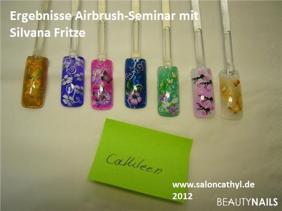 Airbrush Mustertips - Seminartips Nailart