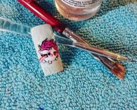 Einhorn nailart Mustertips