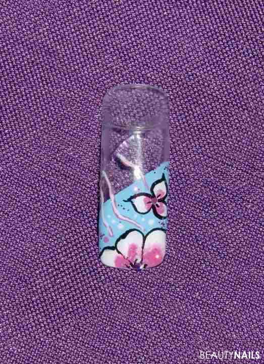 Ich will Sommer! - 002 Mustertips - Acrylfarbe Nailart