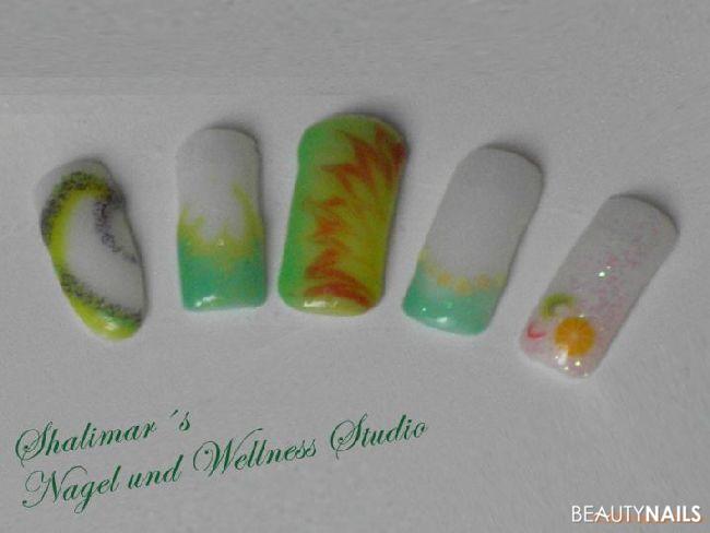 Mal ein paar Versuche - 002 Mustertips -  Nailart