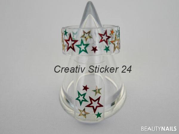 Muste - Nails mit Weihnachtsmotive von Creativ Art Shop - 001