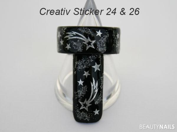 Muste - Nails mit Weihnachtsmotive von Creativ Art Shop - 002