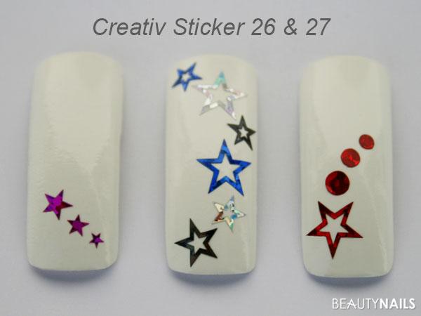 Muste - Nails mit Weihnachtsmotive von Creativ Art Shop - 005