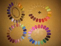 Nageldesign Farbpalette Mustertips