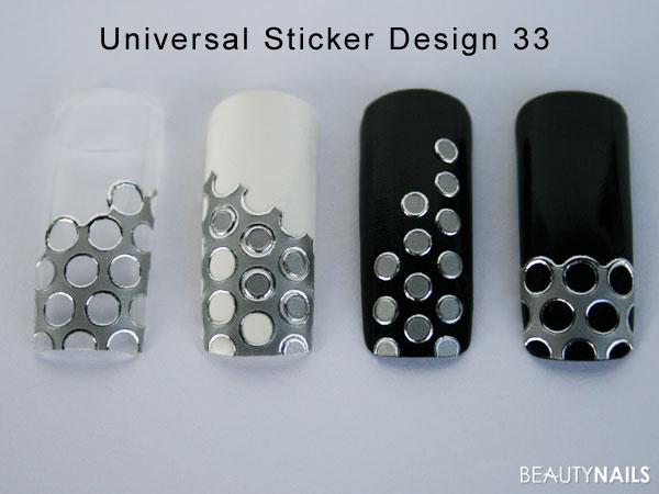 Universal Sticker - 001 Mustertips - Universal Sticker von Creativ Art Shop Nailart