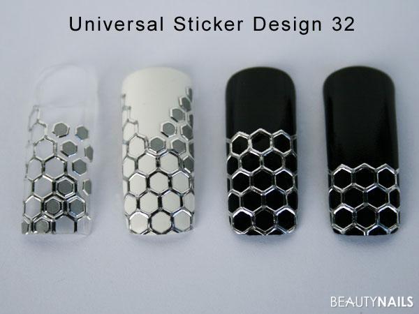 Universal Sticker - 002 Mustertips - Universal Sticker von Creativ Art Shop Nailart